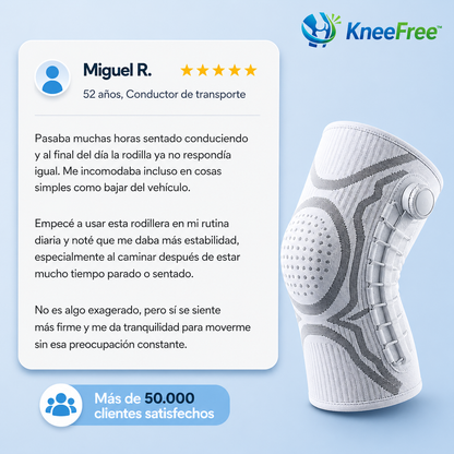 KneeFree™ Rodillera de Compresión [Alivio Real]